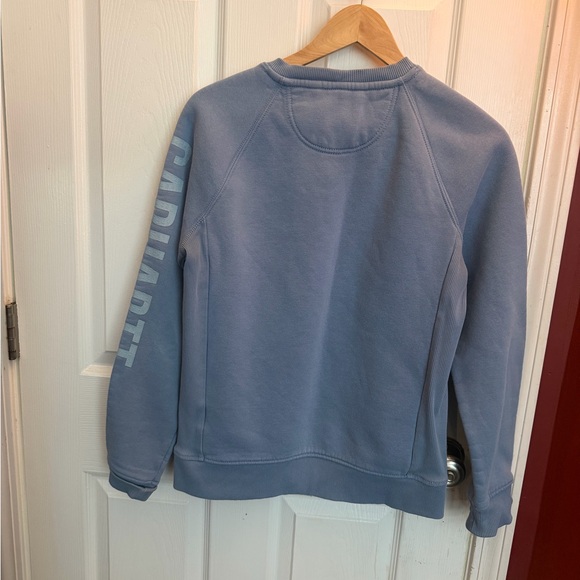 Carhartt Women's Blue Sweatshirt - Picture 2 of 5